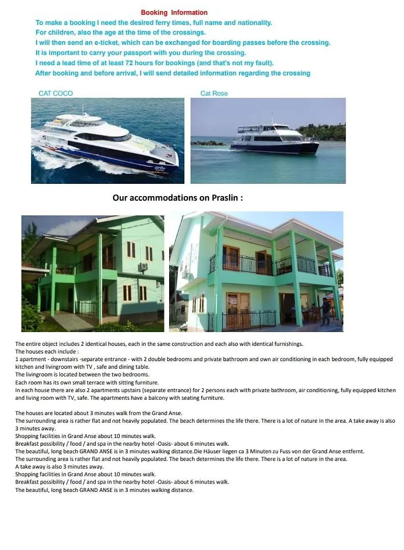 Josies Cottage Beau Vallon  0*, Beau Vallon (Mahe)
